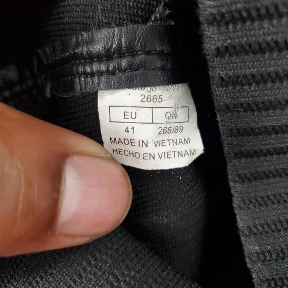 Zara Shoes Women 10 EU 41 Over the Knee Boots Black Ribbed Knit Sock Shaft - Picture 4 of 6